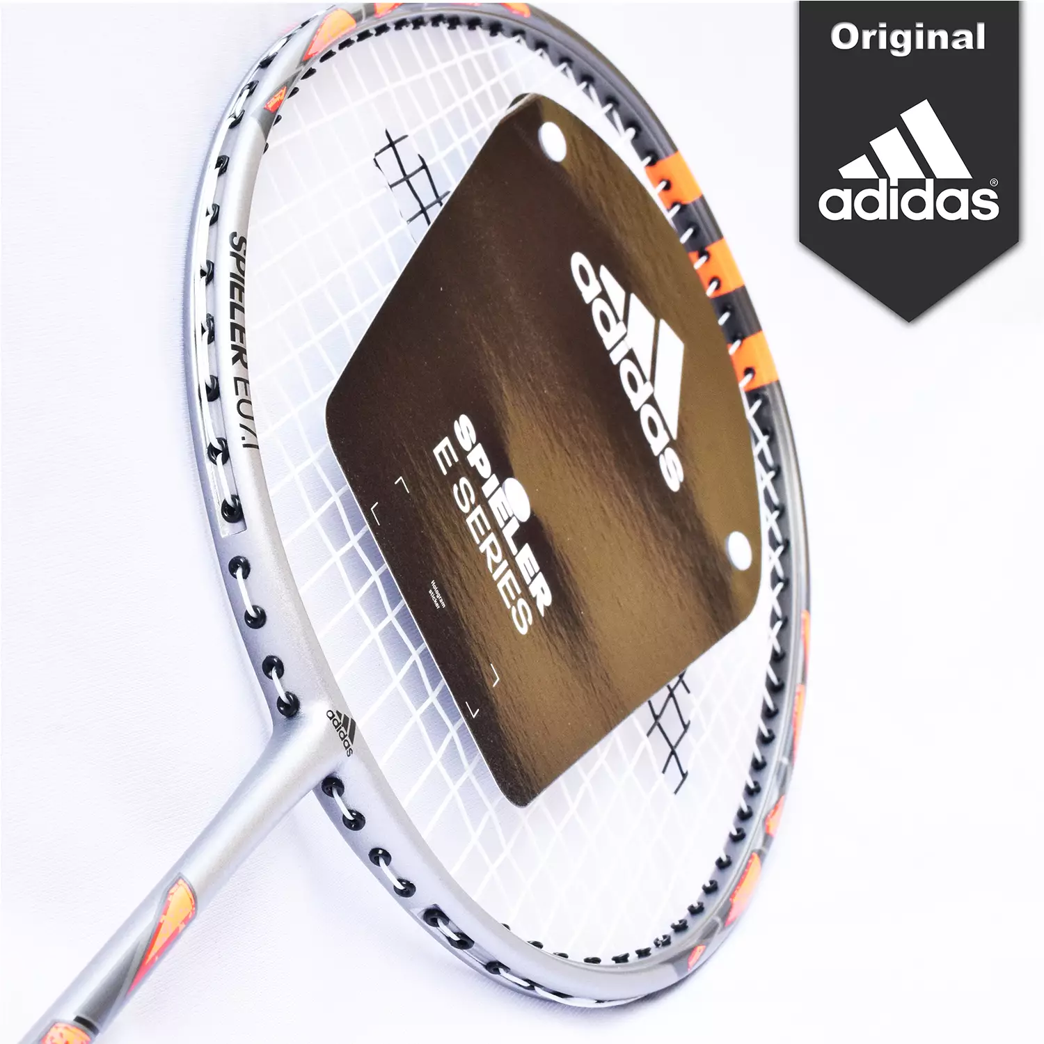 Raket Bulutangkis Badminton Adidas Spieler E07.1 Matte Silver