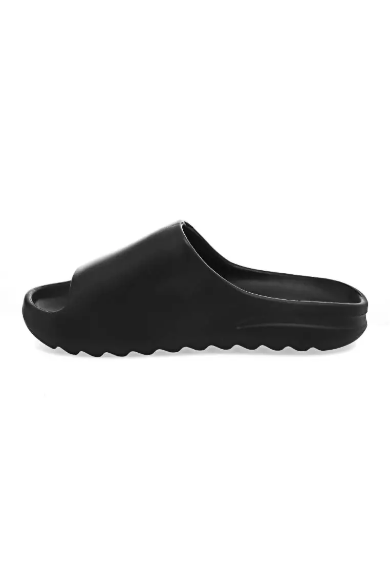 Coots Sandal Rumah Unisex Anti-Slip Elastic Comportable Material EVA Soft ORIGINAL - Black