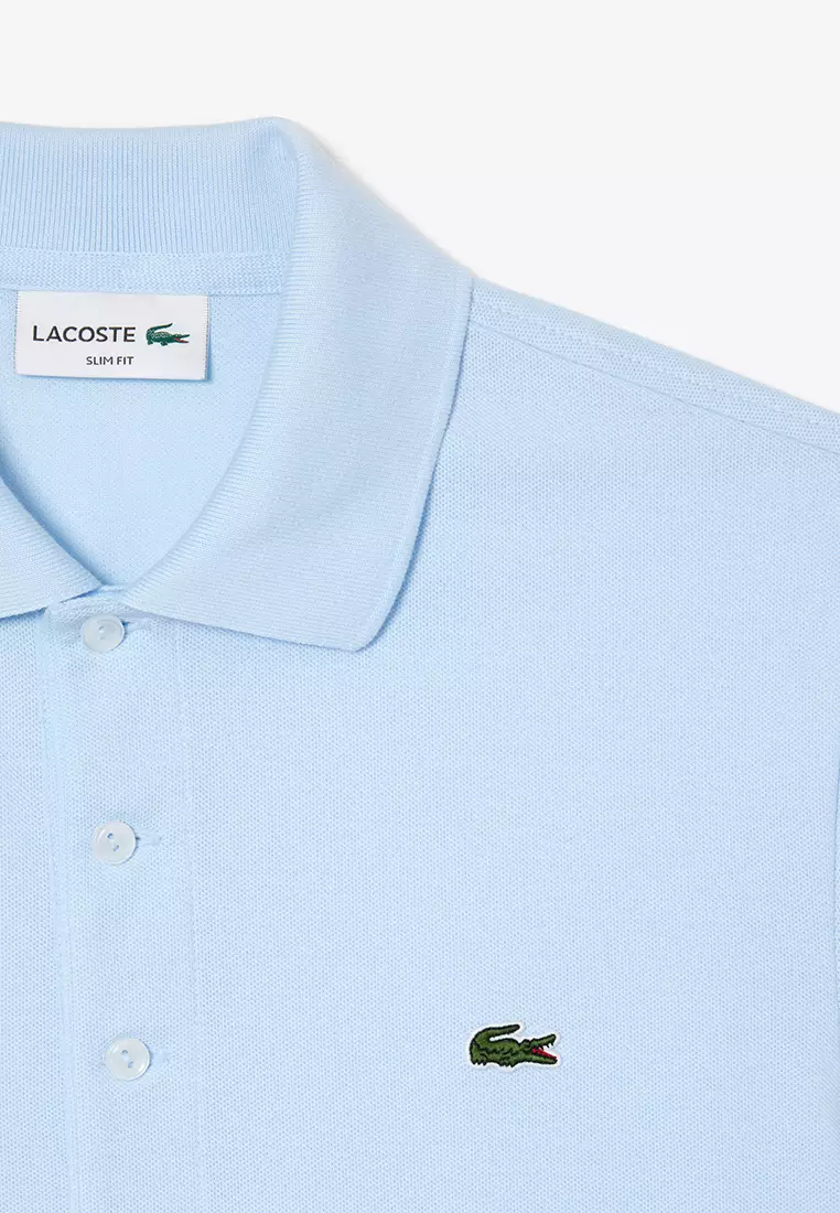 Slim Fit Stretch Piqué Polo Shirt