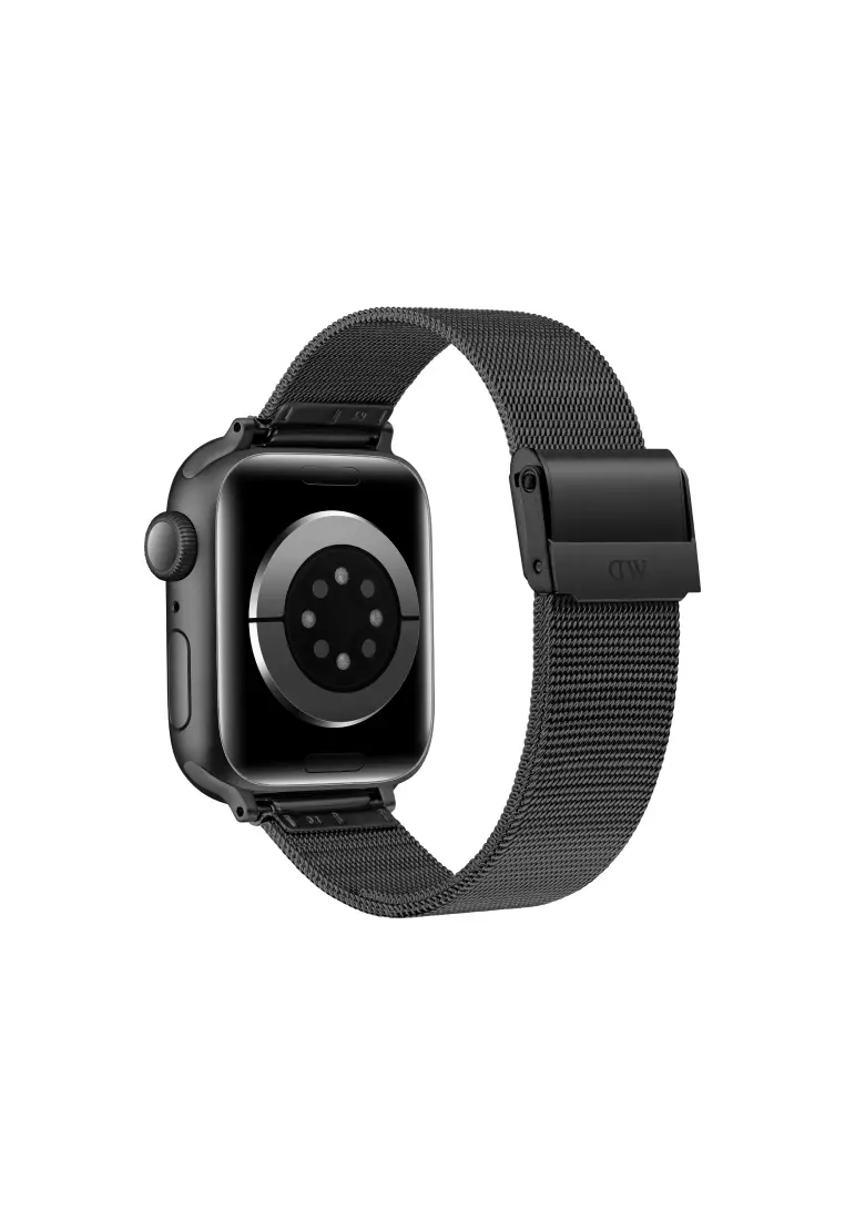 Smart Watch Mesh Strap Ashfield Black - DW Strap for Apple Watch 38, 40, 41mm