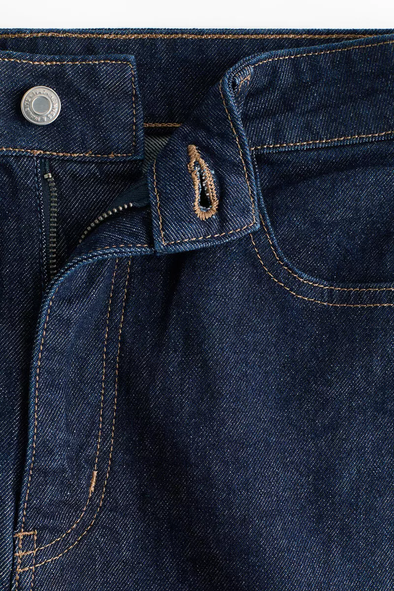 Mom Slim Fit High Waist Ankle Jeans