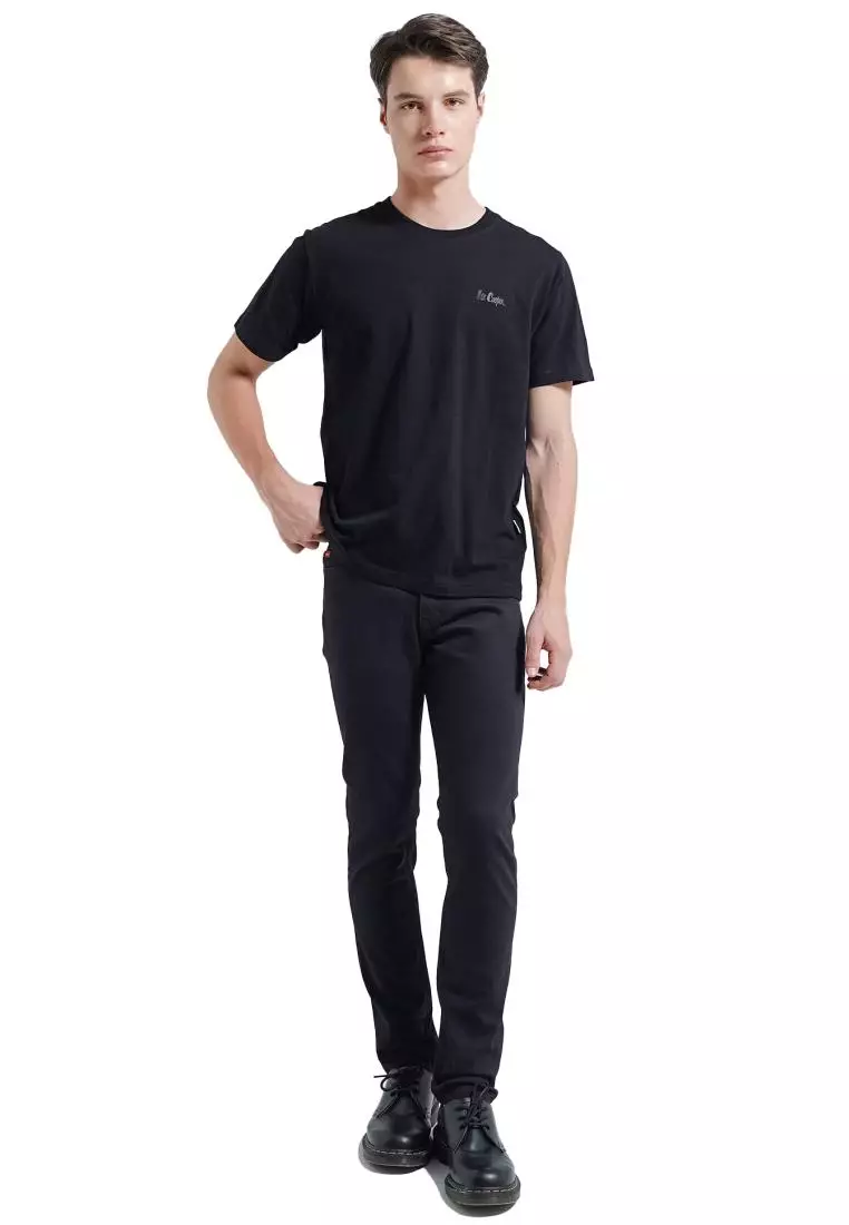 Lee Cooper Tapered Fit Jeans Arthur Raw-Medium Rinse Black