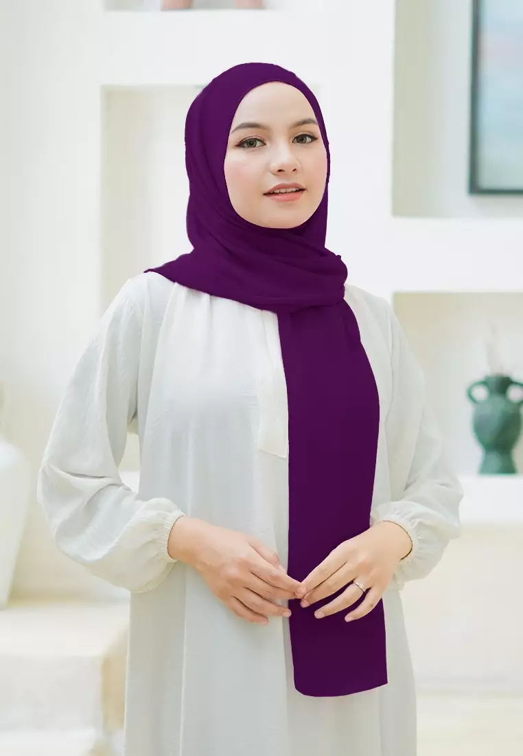HIJAB INSTAN LATIFA - DARK PURPLE