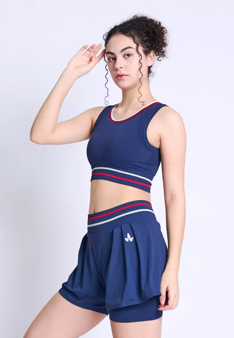 Aryna Seamless Sports Crop Top Bra