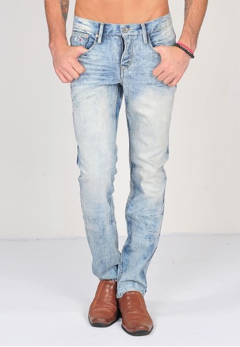 SIMPAPLY's Centrin Acid Wash Men's Jeans