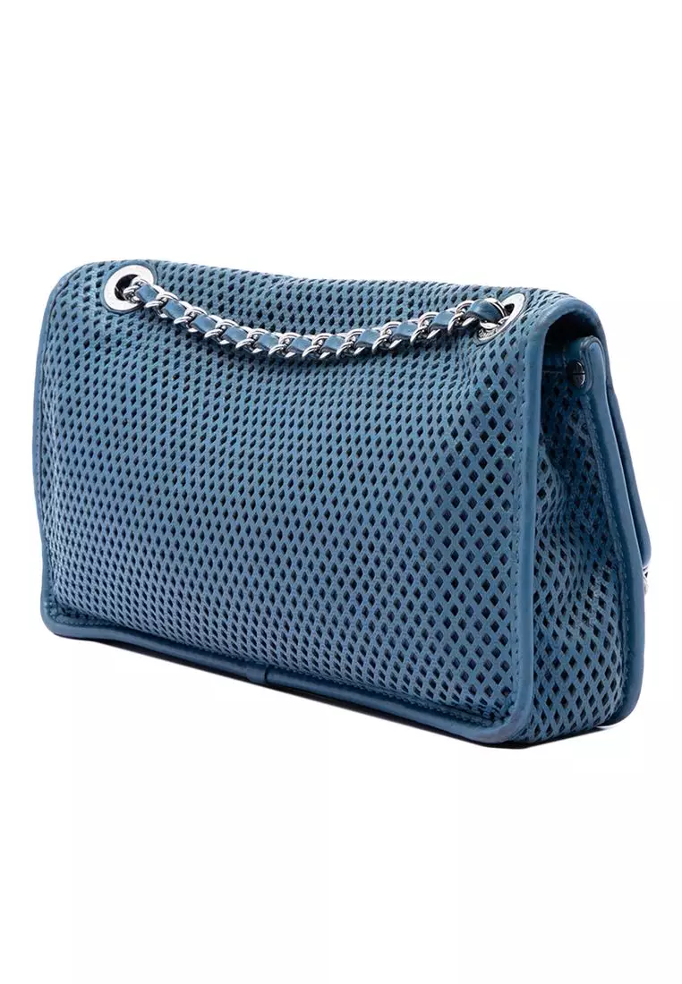 Pre-Loved Chanel Medium Perforated Calfskin Up In The Air Flap