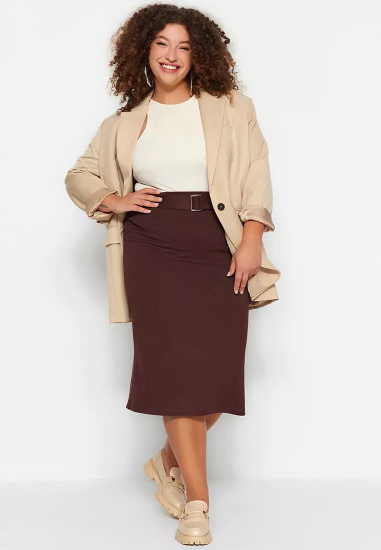 Plus size discount pencil skirt 5t