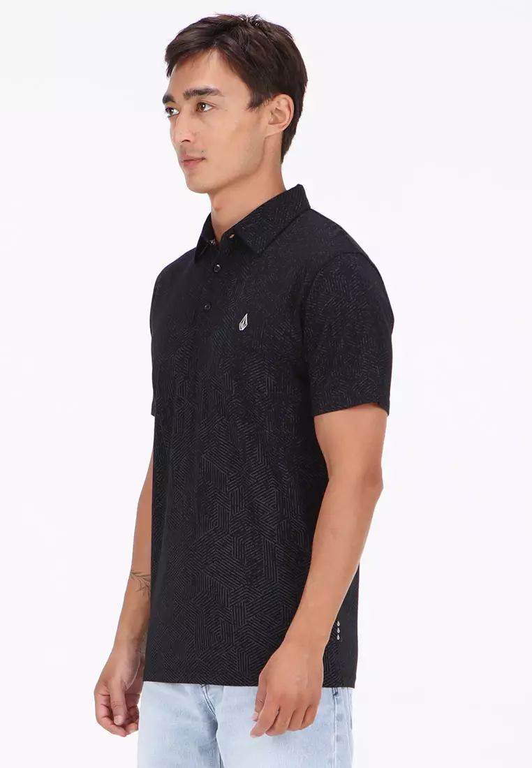 MPL DUVALL SHORT SLEEVE POLO BLACK