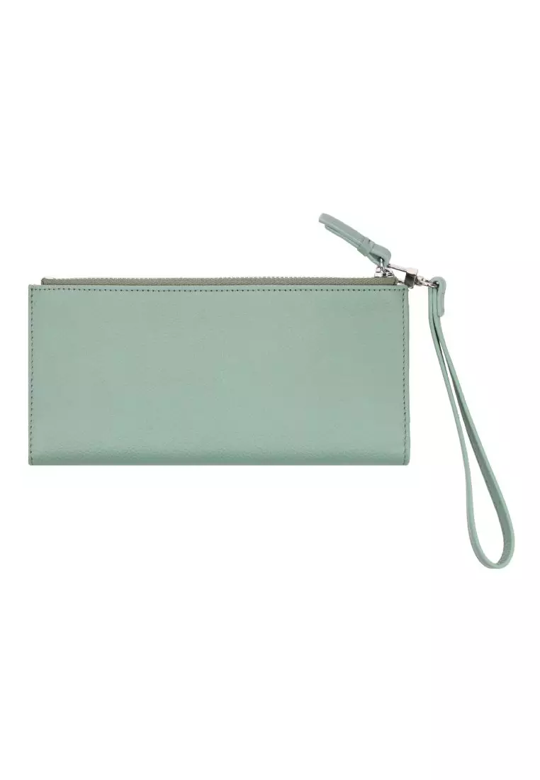 Crossing Milano Long Wallet RFID- Sage