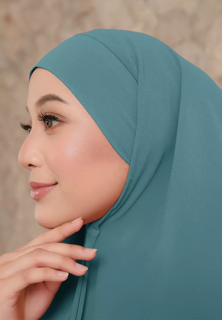 KHIBAN KHAIRA MAGNET PLUS NIQAB - DEEP MINT