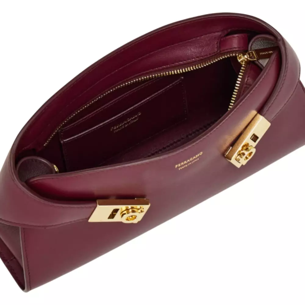 Hug Mini Crossbody Bag Plum
