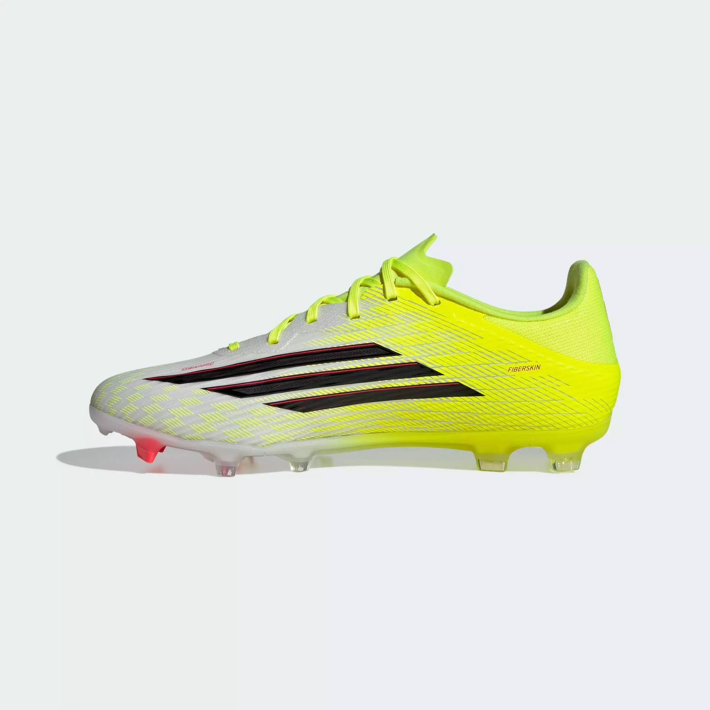 Football F50 LEAGUE Firm Ground / Multi Ground Football Boots Unisex Yellow JR8995
