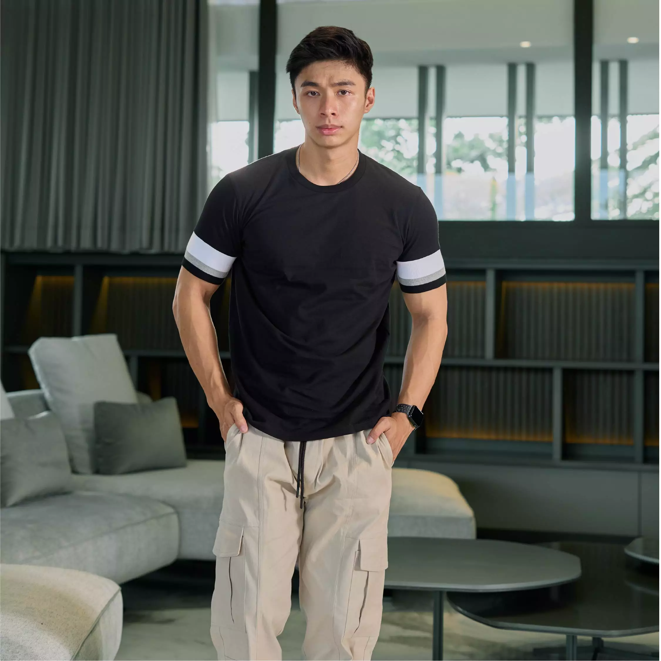 Kale Dios Black / Tshirt Pria Premium Cotton  Lengan Pendek