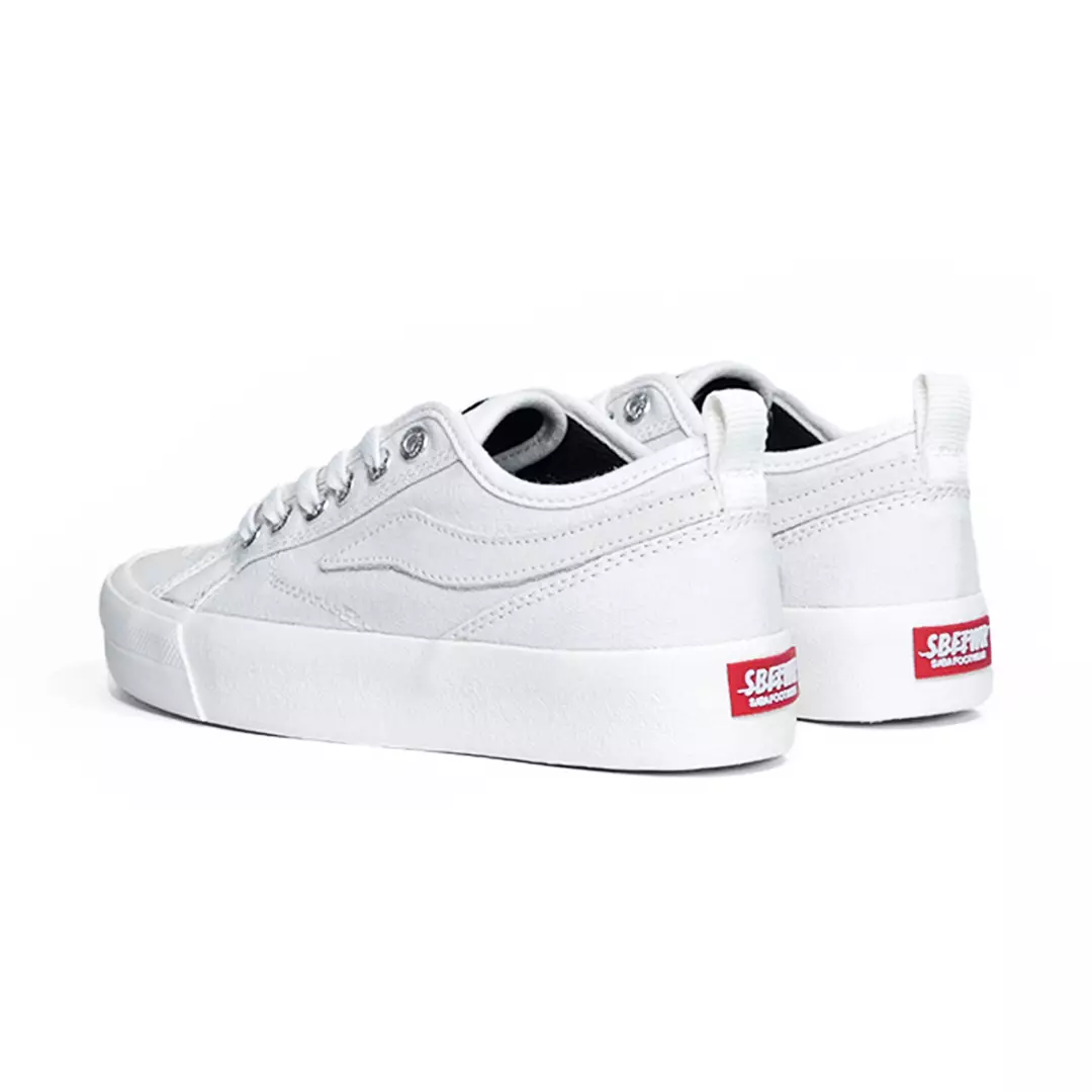 SABA Veron All White - Sepatu Sneakers Casual Pria Wanita