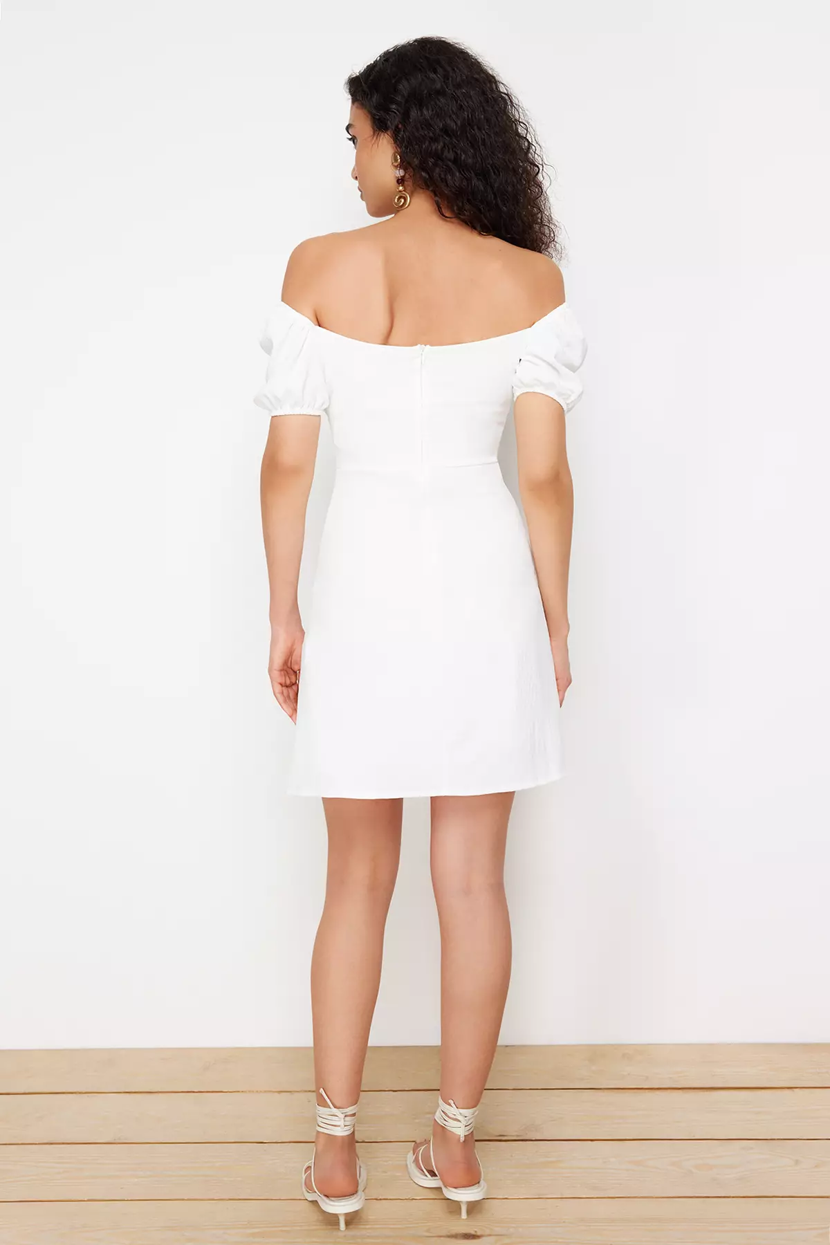 Off Shoulder Mini Dress