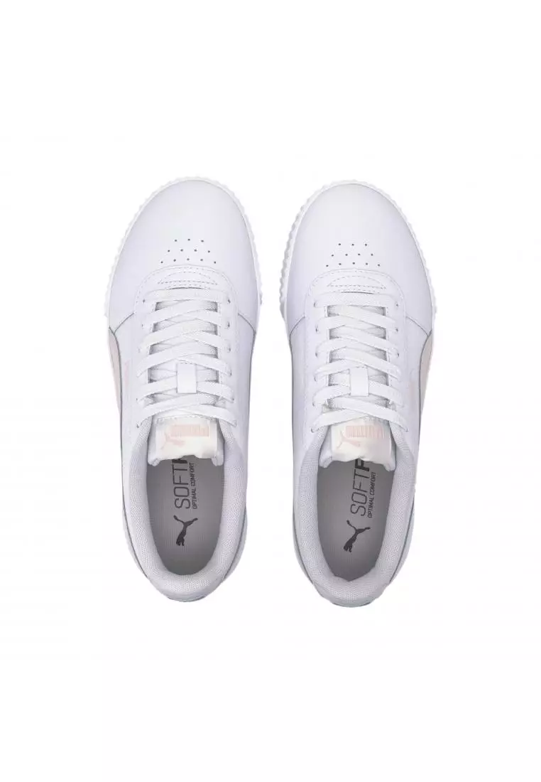 Puma carina leather on sale trainers