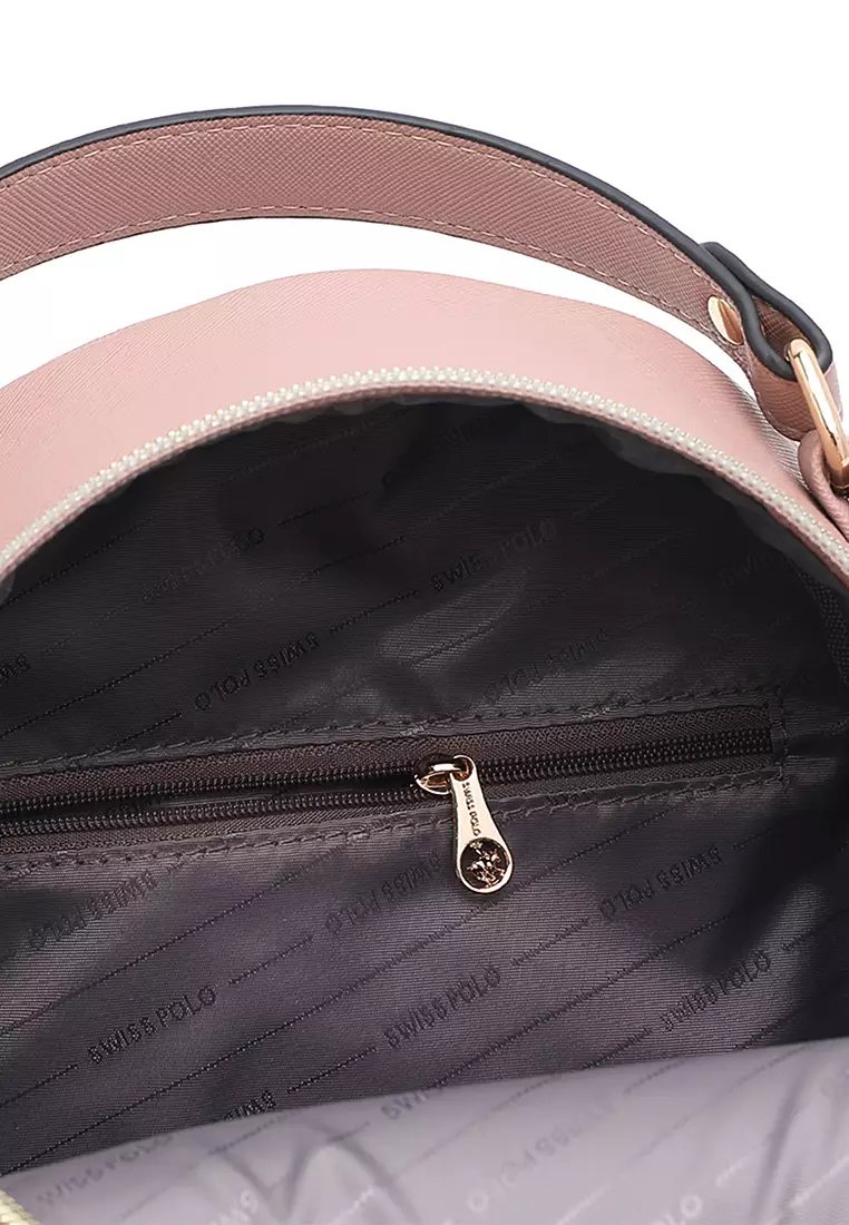 Women's Casual 2-Way Backpack - Pink