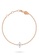 Aquae Jewels pink Bracelet Fairy 18K Gold and Diamonds - Rose Gold 00823AC727A347GS_1