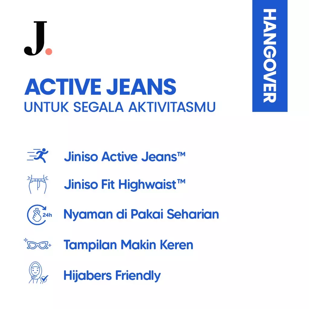 Highwaist Loose Jeans 816 HANGOVER