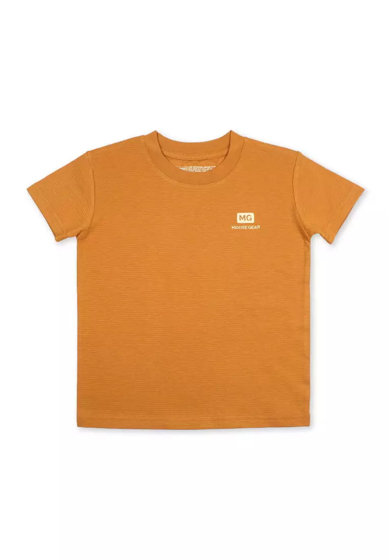 Boys Oversized T-Shirt with Embroidery Details