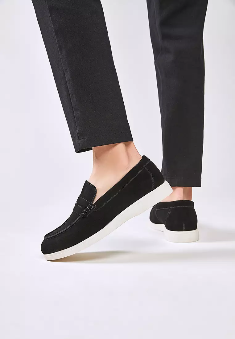 Cow Suede Penny Loafers KB8848-2