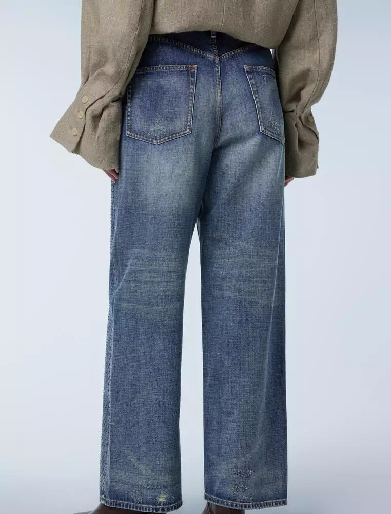 Straight Denim Jeans