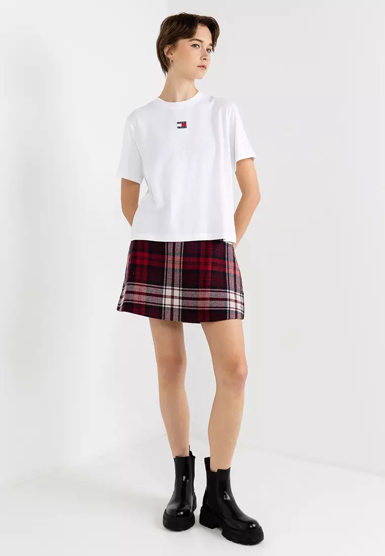 Buy Tommy Hilfiger Boxy Badge Tee - Tommy Jeans 2024 Online | ZALORA ...