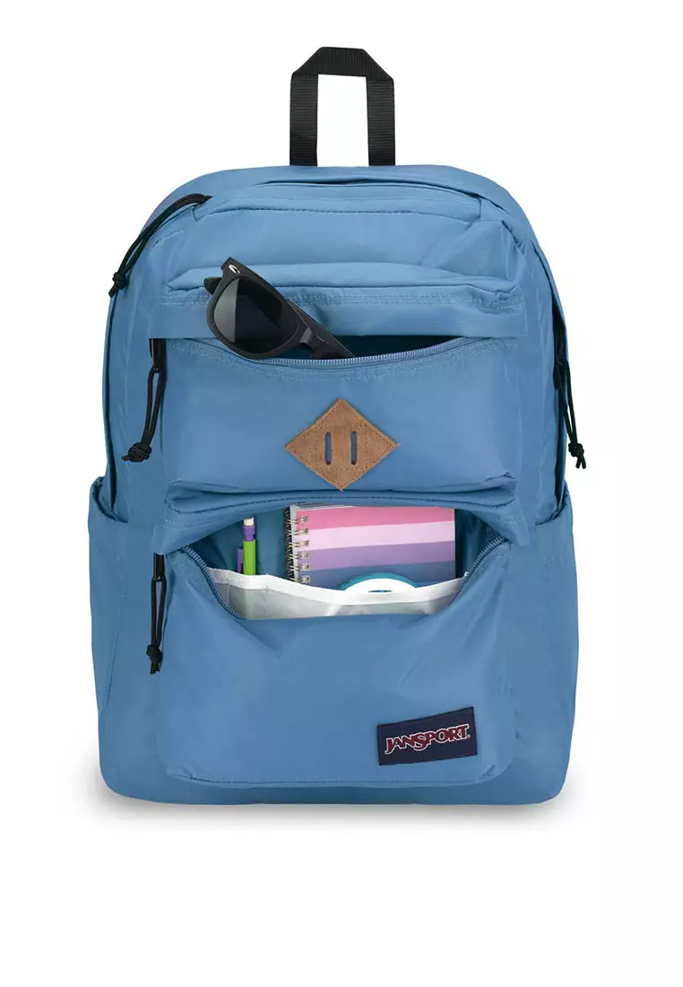 Jansport big student hot sale backpack blue topaz