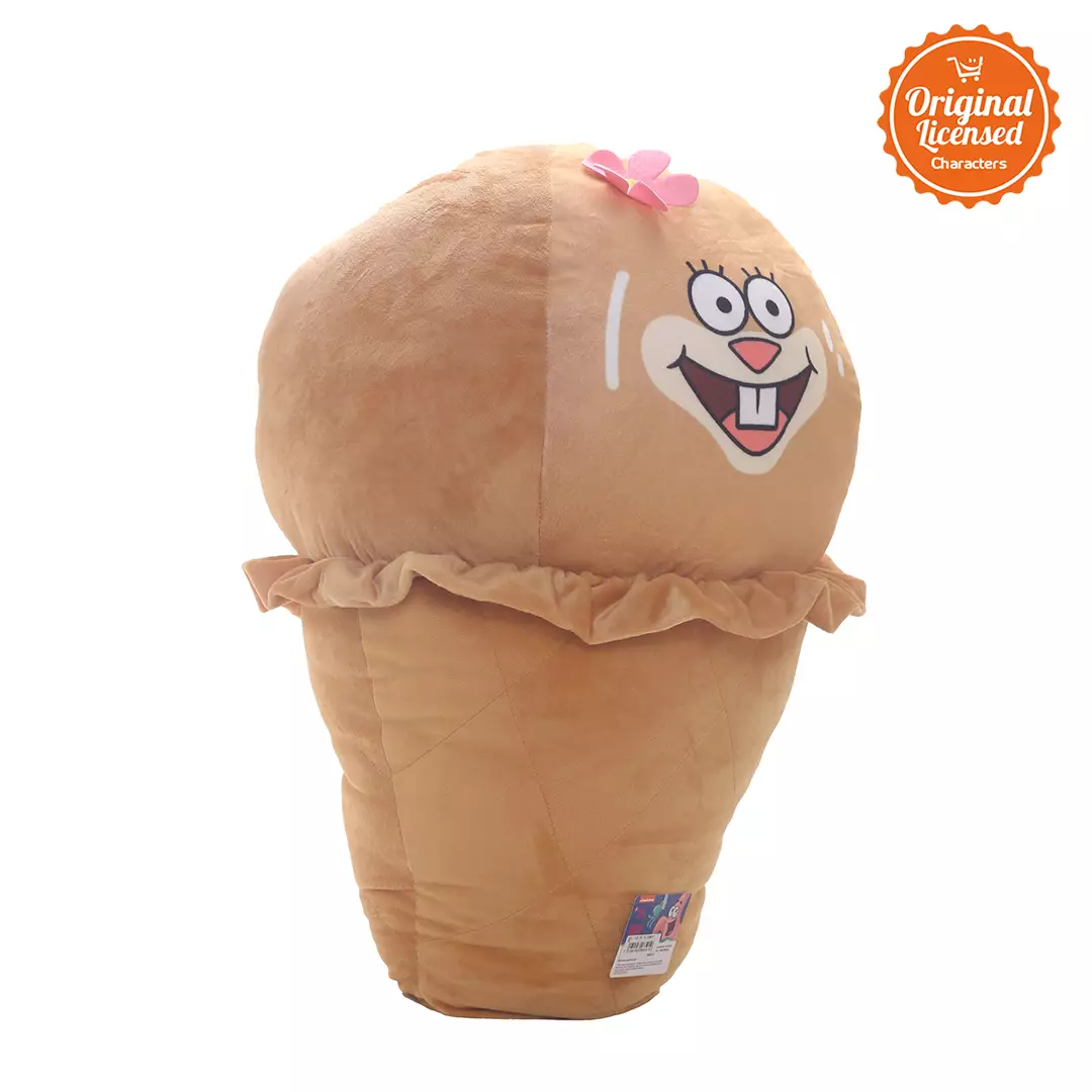 Spongebob Bantal Boneka Ice Cream 1V Sandy Xl 50x25 cm