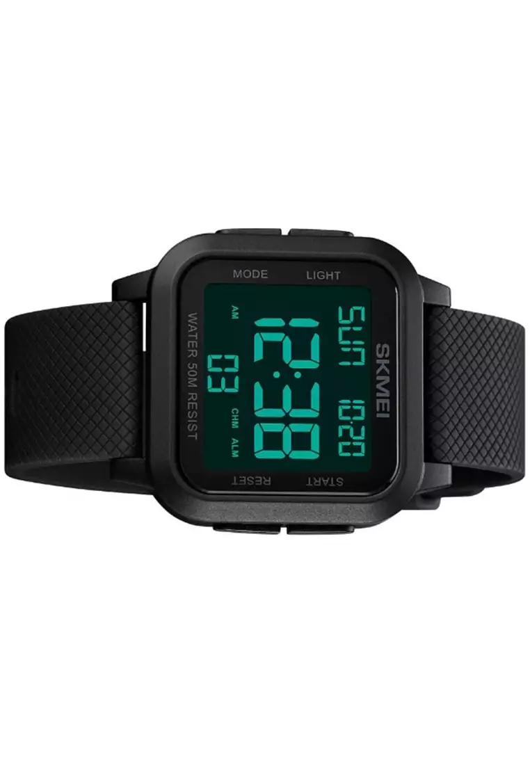 Jam Tangan Digital Pria Waterproof Many Function Strap Tali Material Silicone GN90 ORIGINAL