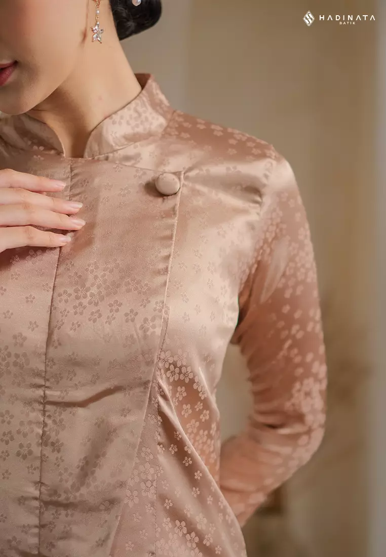 Hadinata Batik Wanita Kebaya Charita Cream