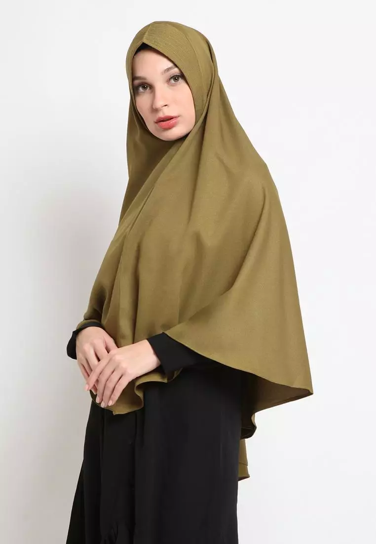 Hilya Khimar Instan Hijab Syari - Army