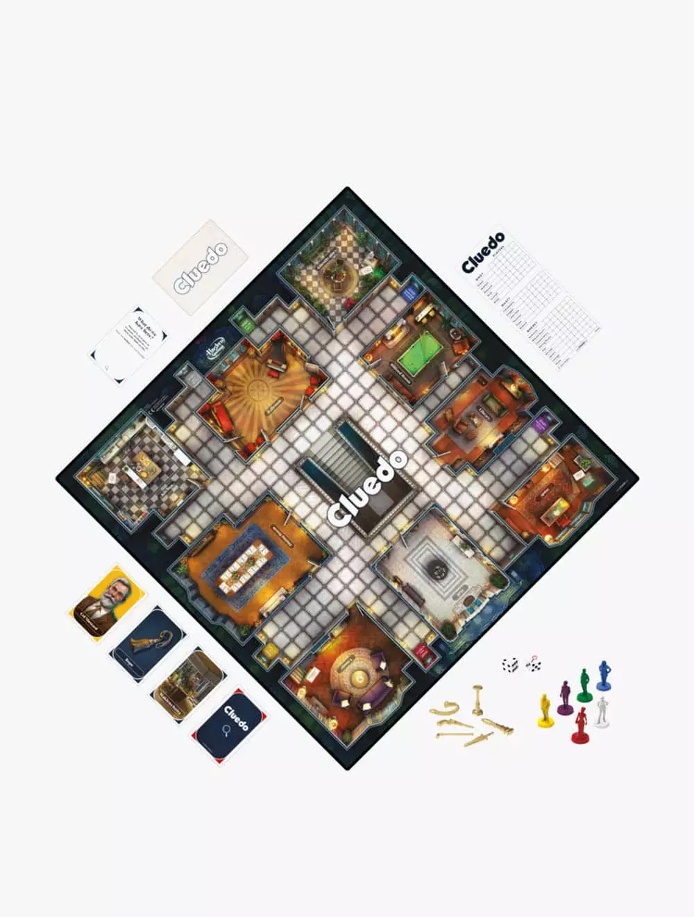 Clue Board Game - GSSF6420 - Multicolor