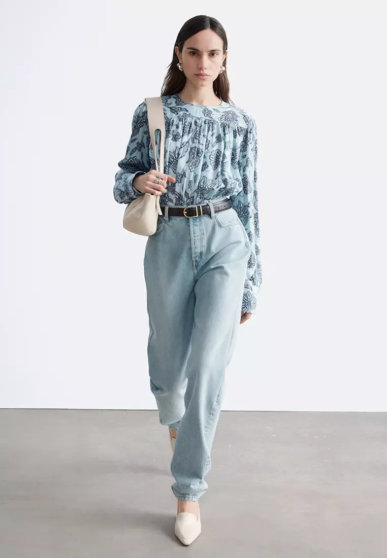 Gathered Blouse