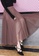 Twenty Eight Shoes pink VANSA Mesh Pleated Skirt VCW-Sk958 3C8A9AA1B75ED7GS_5