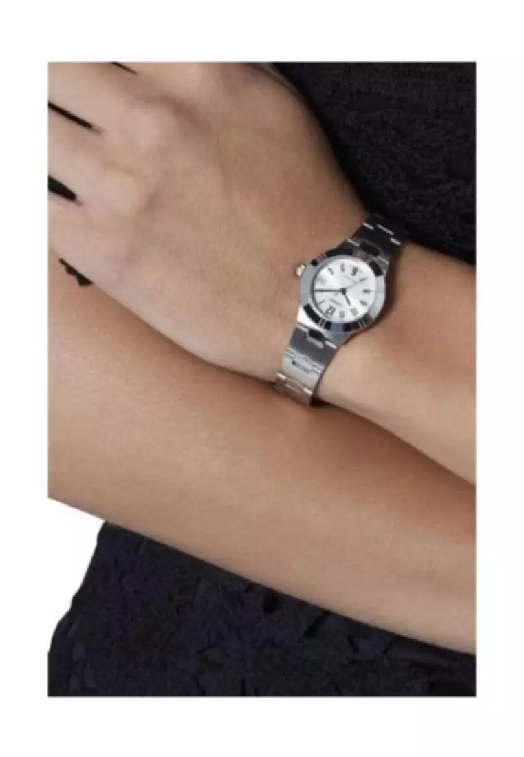 Women's Analog LTP-1241D-7A2 Stainless Steel Band Casual Watch