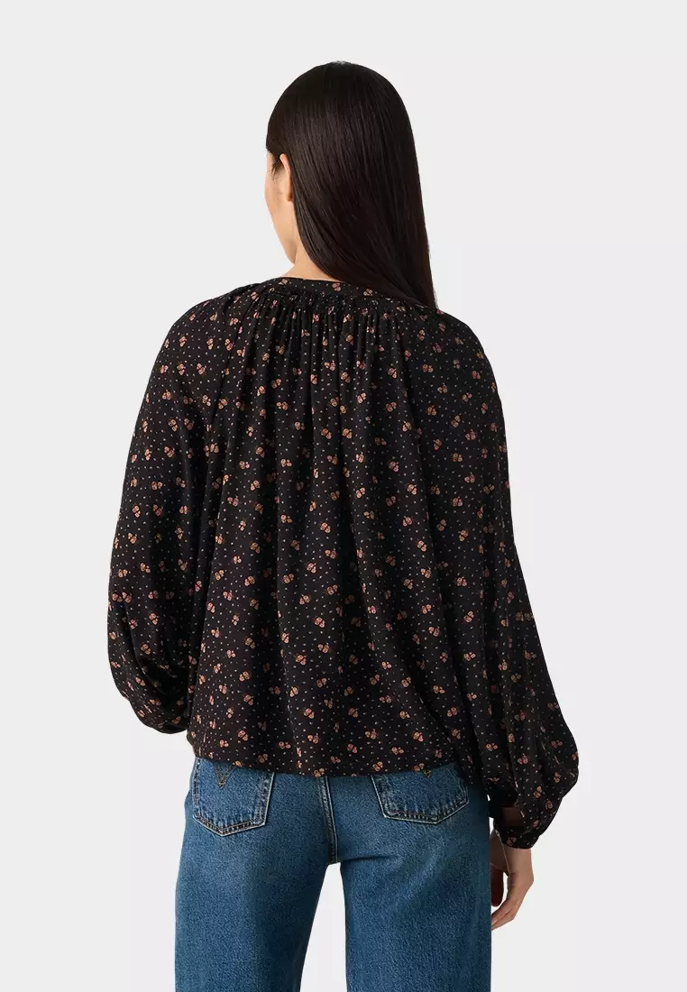 Women's Estelle Long-Sleeve Blouse 004H2-0000