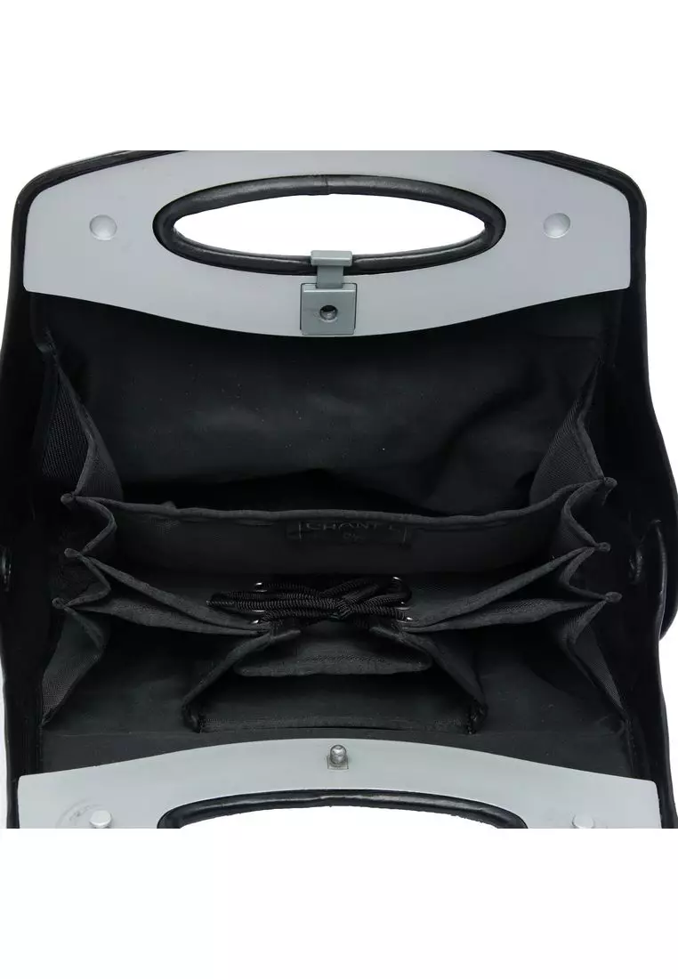 Pre-Loved Chanel Lambskin Millennium 2005 Hard Case Bag