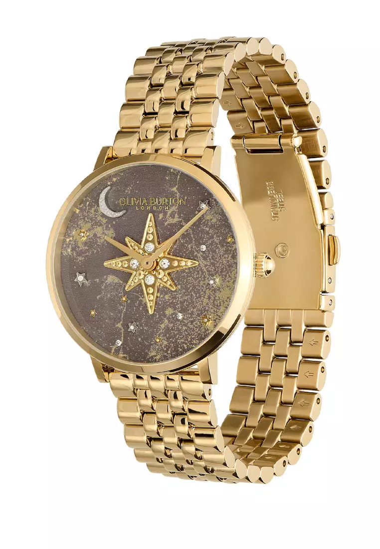 Olivia Burton 35mm Celestial Nova Mushroom Dial Bracelet Watch - 24000079
