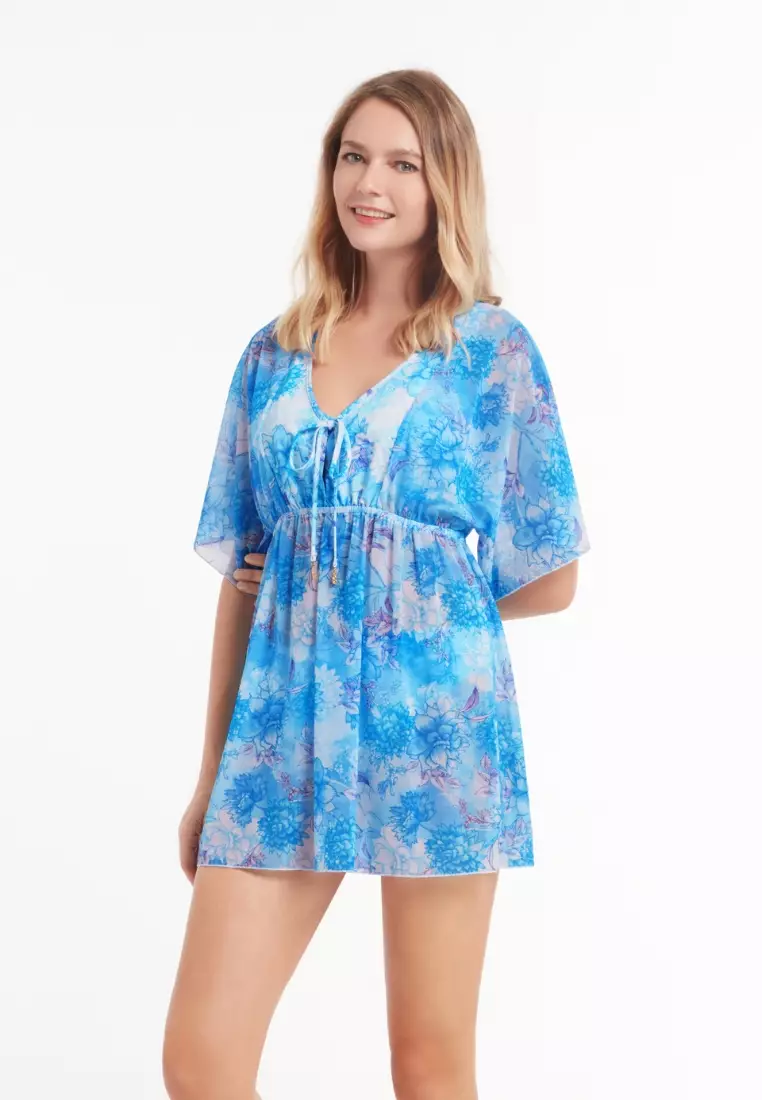 Utopian Fantasy Violet Kaftan