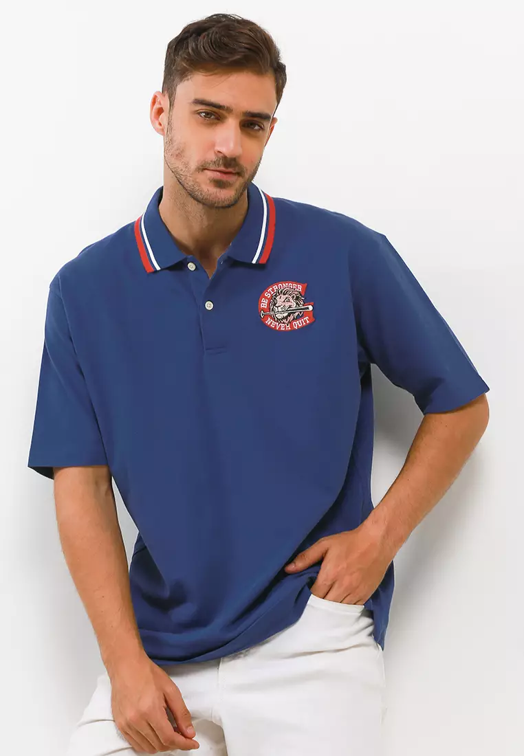 Jual Giordano Men's Retro Polo Original 2025 ZALORA Indonesia ®