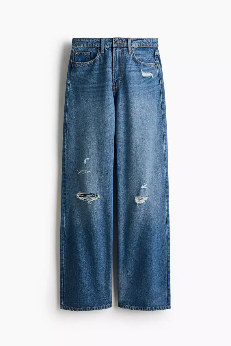 Wide High Waist Jeans