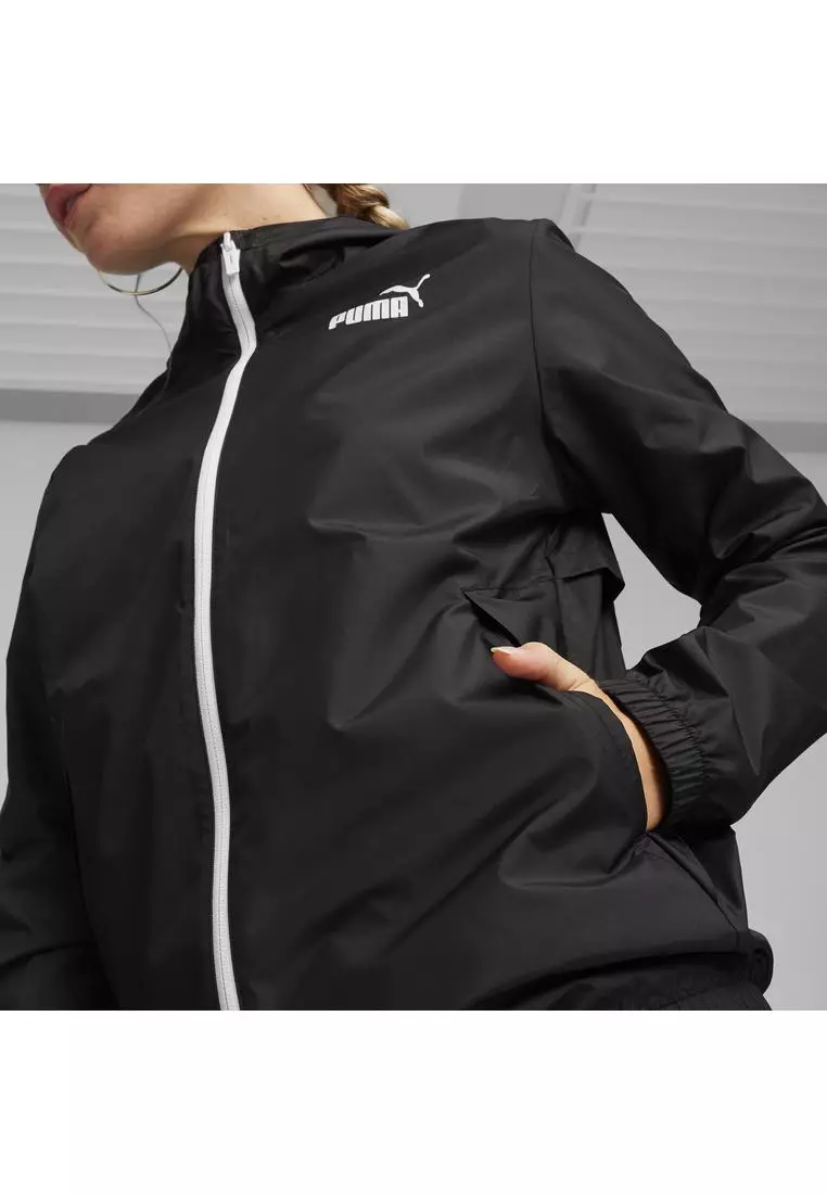 Essentials Solid 女子防風外套