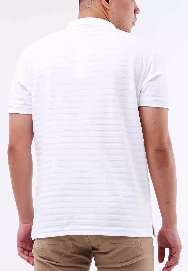 Collared Shirt Jacquard