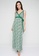 9months Maternity green Green Sash-Tie Maxi Dress C484AAAF575307GS_1