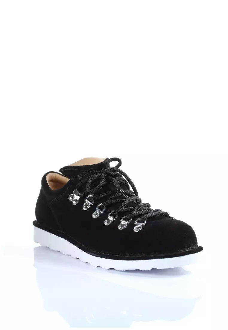 Buy PRODUIT PARFAIT Lace up suede short boots 2023 Online ZALORA
