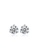 Rouse silver S925 Korean Geometric Stud Earrings 1C168ACBE30439GS_1