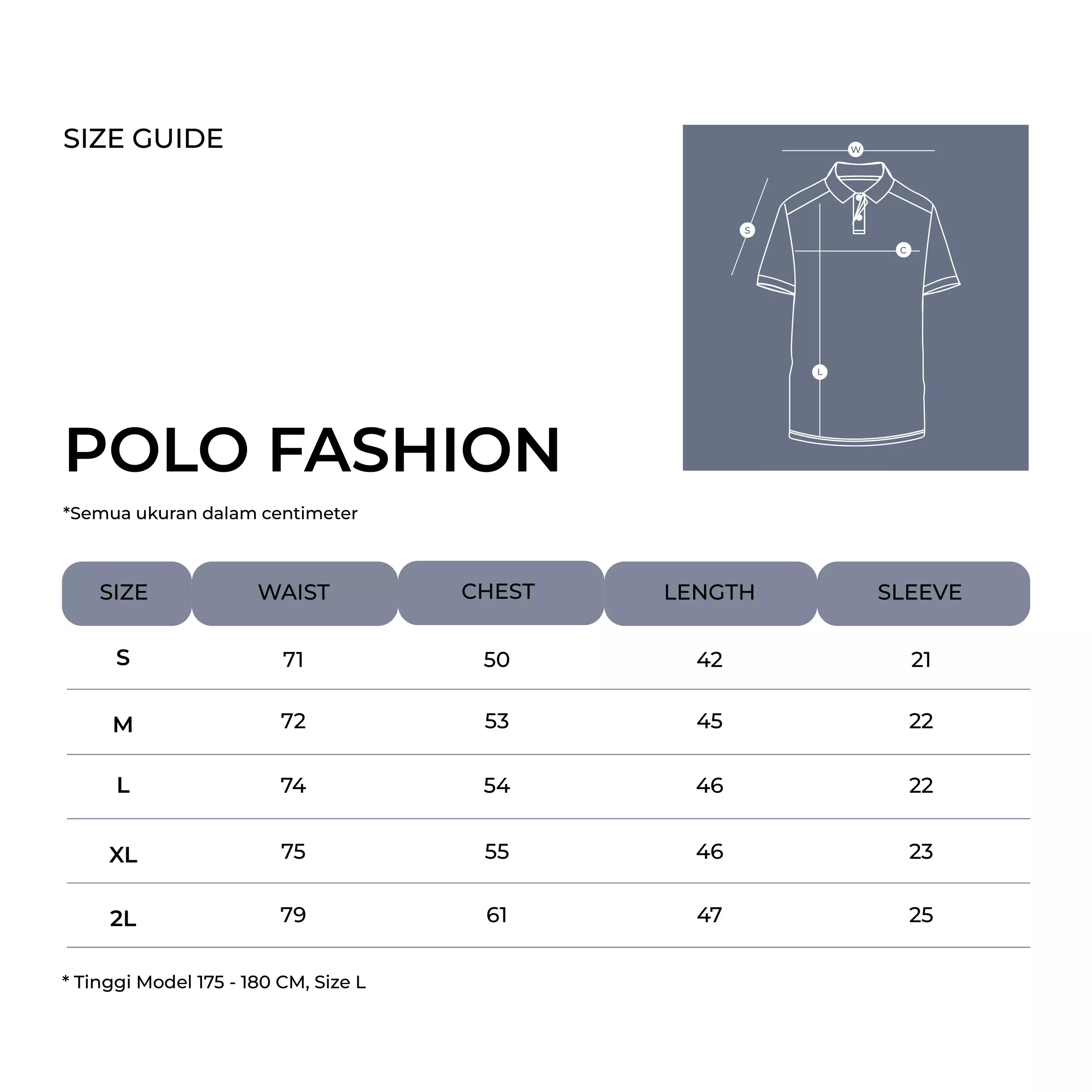 Hammer Men Fashion Polo C1PI030M1 | Kaos Polo Lengan Pendek Ruby