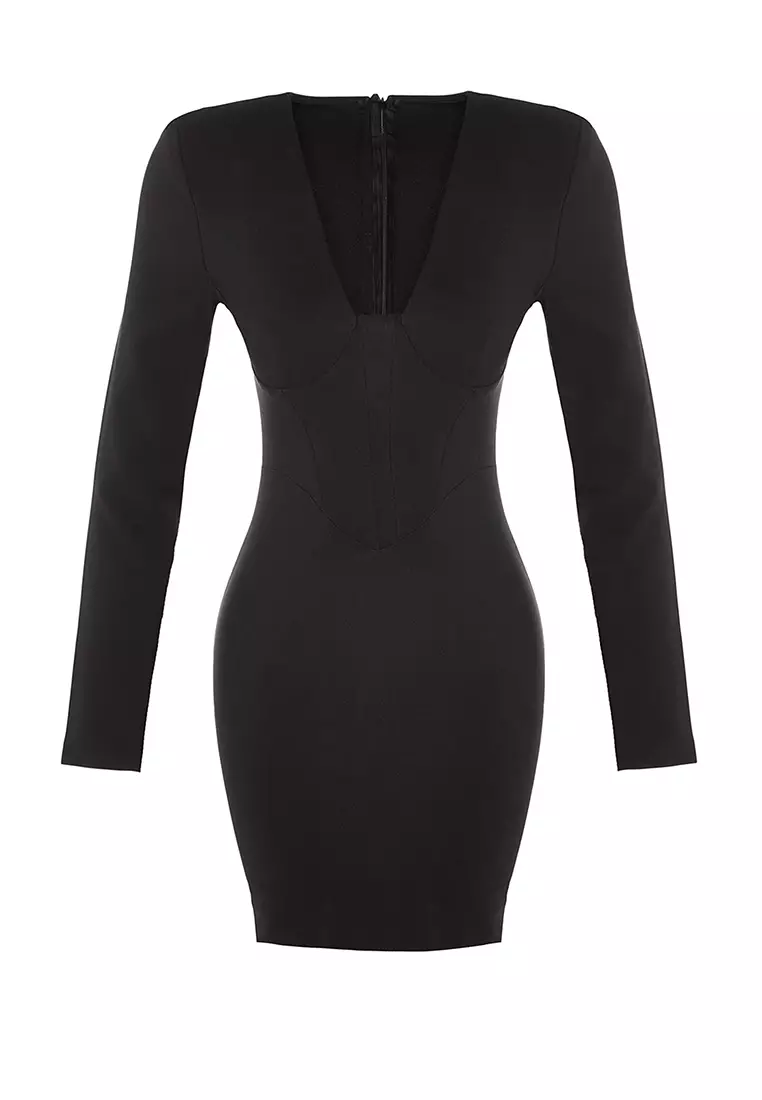 Buy Trendyol Bodycon Mini Dress 2024 Online | ZALORA Philippines