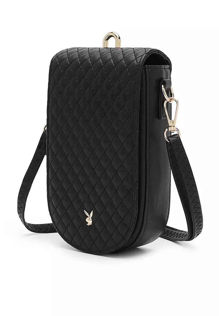 Quilted sling bag sale